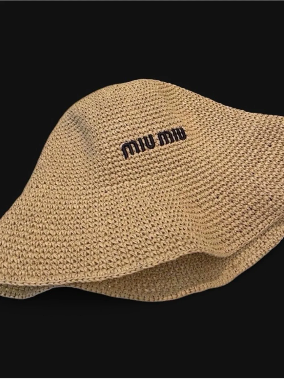☀️ 10/10 Miu Miu Raffia Straw Sun Hat 🏖️